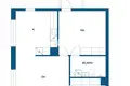 Квартира 2 комнаты 56 м² Helsinki sub region, Финляндия