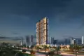 Residential complex Modern residence Onyx with a swimming pool and around-the-clock security, JVC, Dubai, UAE