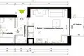 Apartamento 1 habitación 25 m² en Varsovia, Polonia