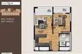 Квартира 2 комнаты 58 м² Мезитли, Турция