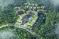 Residential complex New residence with swimming pools and lounge areas not far from Layan Beach, Phuket, Thailand