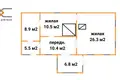 Haus 68 m² Piarsajski siel ski Saviet, Weißrussland