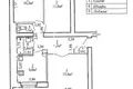 Appartement 3 chambres 60 m² Assipovitchy, Bélarus