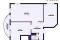 2 room apartment 58 m² Minsk, Belarus