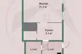 Maison 41 m² Pliski sielski Saviet, Bélarus