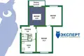 3 room apartment 62 m² Minsk, Belarus