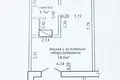 1 room apartment 26 m² Minsk, Belarus