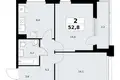 Квартира 2 комнаты 53 м² район Коммунарка, Россия