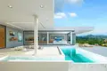 Complexe résidentiel New complex of furnished villas with swimming pools and panoramic views, Samui, Thailand