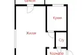 1 room apartment 31 m² Biaroza, Belarus