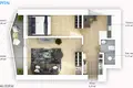 Mieszkanie 2 pokoi 32 m² Wilno, Litwa
