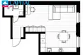 Appartement 1 chambre 37 m² Akademija, Lituanie