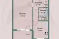 1 room apartment 35 m² Minsk, Belarus