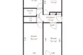 Квартира 3 комнаты 65 м² Минск, Беларусь