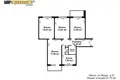 Mieszkanie 4 pokoi 82 m² Mińsk, Białoruś