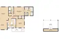 2 bedroom house 135 m² New Orleans, United States