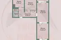 3 room apartment 63 m² Minsk, Belarus