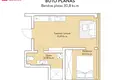 Appartement 2 chambres 31 m² Vilnius, Lituanie