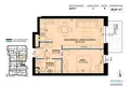 Apartamento 2 habitaciones 45 m² Poznan, Polonia