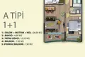 Mieszkanie 2 pokoi 74 m² Mezitli, Turcja