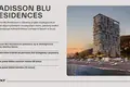 Hotel rooms at Radisson Blu Residences Batumi.
