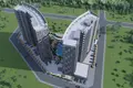 Mieszkanie 2 pokoi 62 m² Mezitli, Turcja