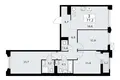 Appartement 3 chambres 77 m² Troïtsk, Russie