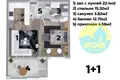 Mieszkanie 2 pokoi 86 m² Mersin, Turcja