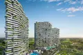Residential complex New tower in the premium Golf Greens project with golf islands, infinity pools and an expansive green space, DAMAC Hills, Dubai, UAE