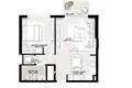 Apartment 60 m² Dubai, UAE