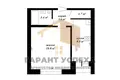 1 room apartment 35 m² Brest, Belarus