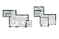 Квартира 2 комнаты 103 м² Аланья, Турция