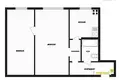 Wohnung 2 zimmer 45 m² Minsk, Belarus