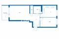 Appartement 2 chambres 59 m² Nikkila, Finlande