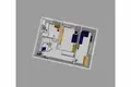 2 room apartment 43 m² Minsk, Belarus