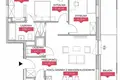 Wohnung 3 zimmer 86 m² Warschau, Polen