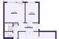 4 room apartment 63 m² Smarhon, Belarus