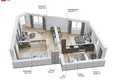 Apartamento 4 habitaciones 84 m² Kaunas, Lituania