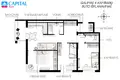 3 room apartment 76 m² Vilnius, Lithuania