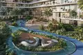 Complexe résidentiel New Verano Residence with swimming pool close to Autodrome, Dubai Studio City, Dubai, UAE