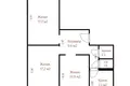 Wohnung 3 zimmer 70 m² Zarecca, Belarus