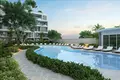 Complexe résidentiel New residence with swimming pools and gardens at 250 meters from the coast, 10 minutes walk from the international school, Phuket, Thailand