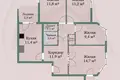 4 room apartment 75 m² Barysaw, Belarus