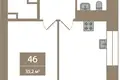 Studio 35 m² Sankt Petersburg, Russland