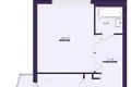 1 room apartment 40 m² Salihorsk, Belarus