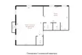 3 room apartment 103 m² Kalodziscanski selski Savet, Belarus