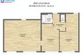 Appartement 3 chambres 66 m² Kailiniai, Lituanie