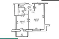 Mieszkanie 1 pokój 37 m² w Witebsk, Białoruś