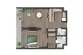 Apartamento 1 habitacion 67 m² Dubái, Emiratos Árabes Unidos