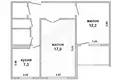 2 room apartment 49 m² Brest, Belarus